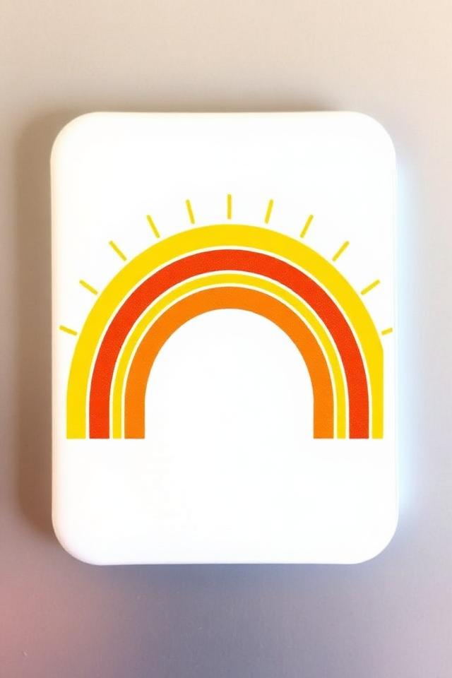 Retro Rainbow magnet